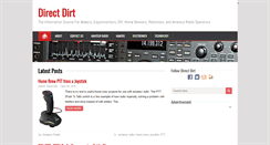 Desktop Screenshot of directdirt.com